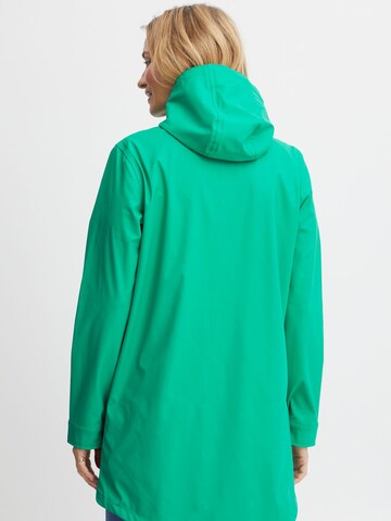 Fransa - Abrigo de entretiempo en verde