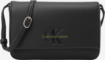 Calvin Klein Jeans Taška cez rameno - Čierna: predná strana
