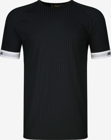 SikSilk Koszulka 'Tech' w kolorze czarny: przód