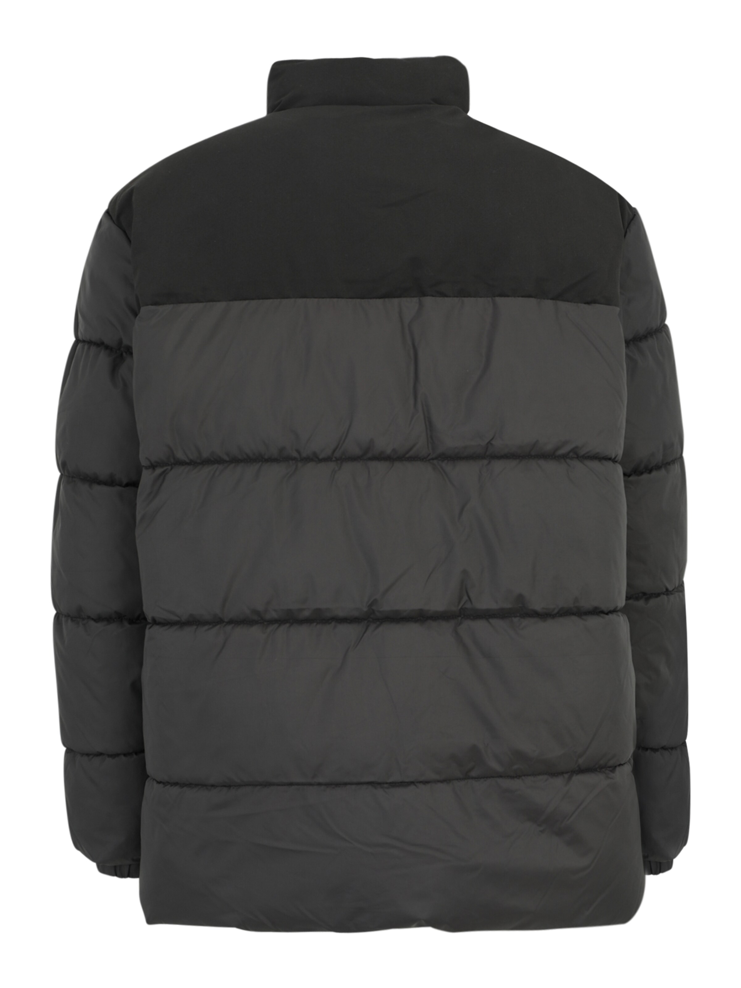 Jack & Jones Plus Overgangsjakke 'JJMoon' i sort