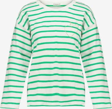 T-shirt 'Manila' Deeluxe en vert : devant