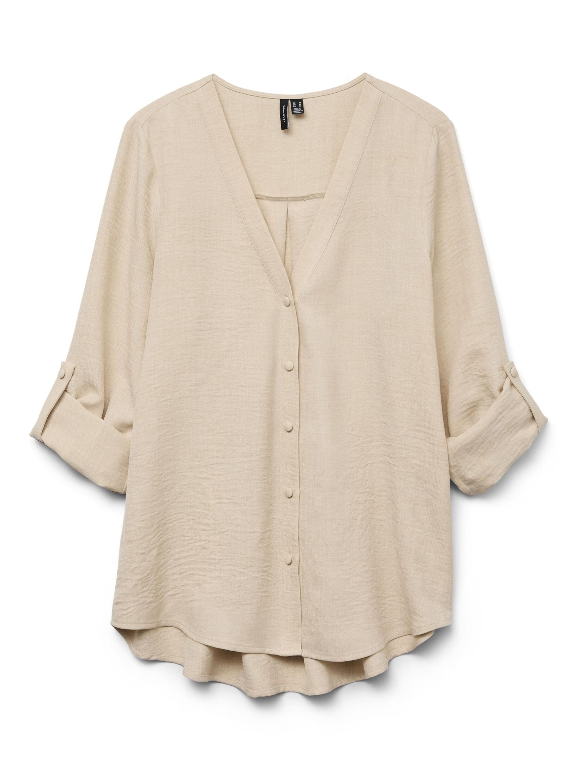 VERO MODA Bluse 'VMMelaney' in Beige: Vorderseite