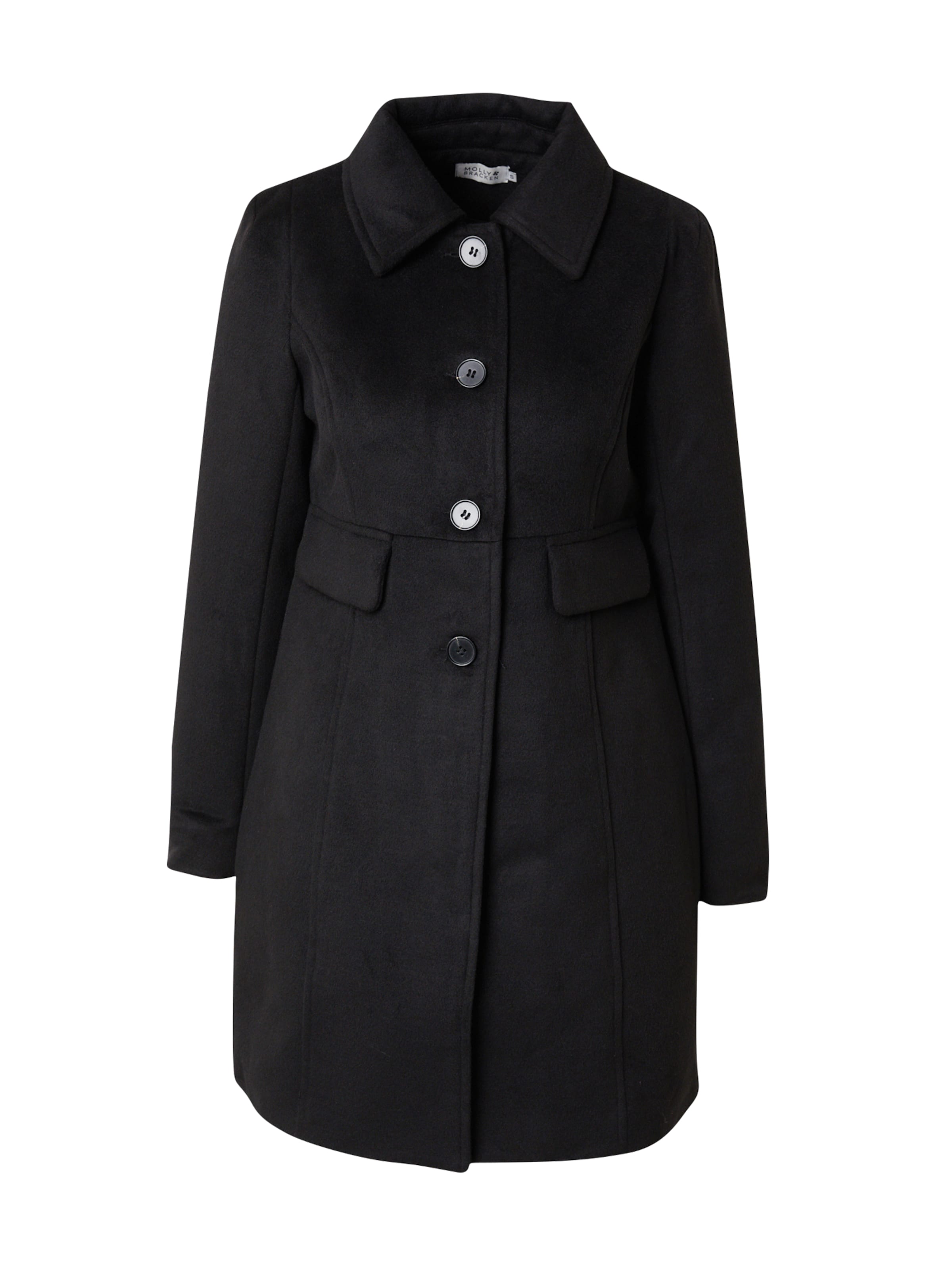 Molly BRACKEN Overgangsfrakke i sort: forside