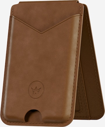 Porte-monnaies 'MagSafe Deluxe' Prowallet en marron : devant