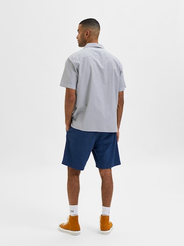 SELECTED HOMME Comfort Fit Hemd 'Ray' in Blau