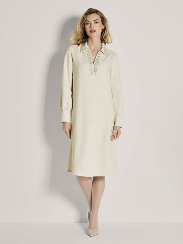 MADELEINE Shirt dress in White