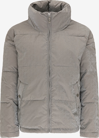 DreiMaster Vintage Winter Jacket in Grey: front