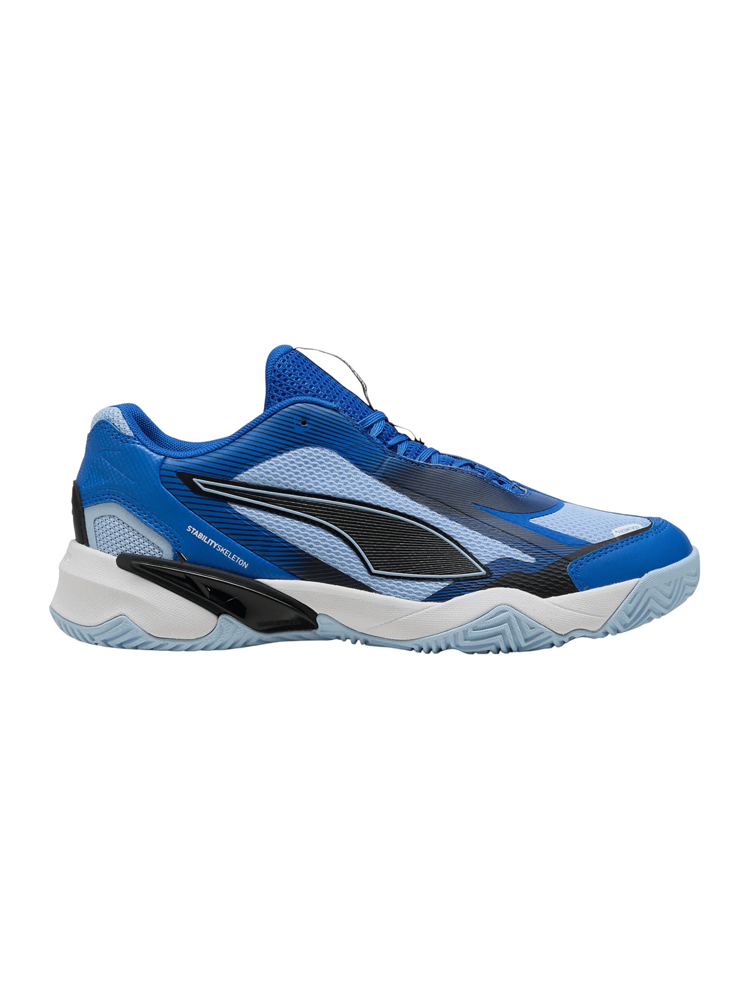 PUMA Sportschuh  'Solarstrike 4' in blau / hellblau / schwarz, Produktansicht