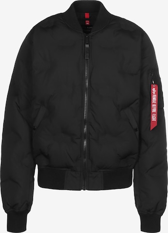 ALPHA INDUSTRIES Between-Season Jacket in Black: front