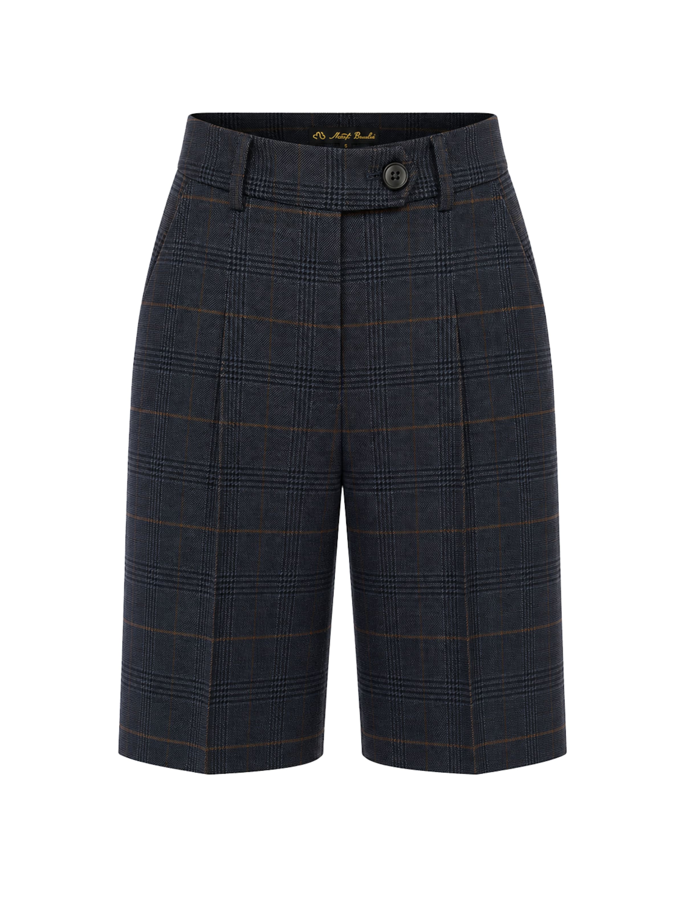 MB by Marta Buzolic Regular Trousers in Blue: front