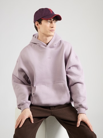 HOLLISTER Mikina – fialová: přední strana