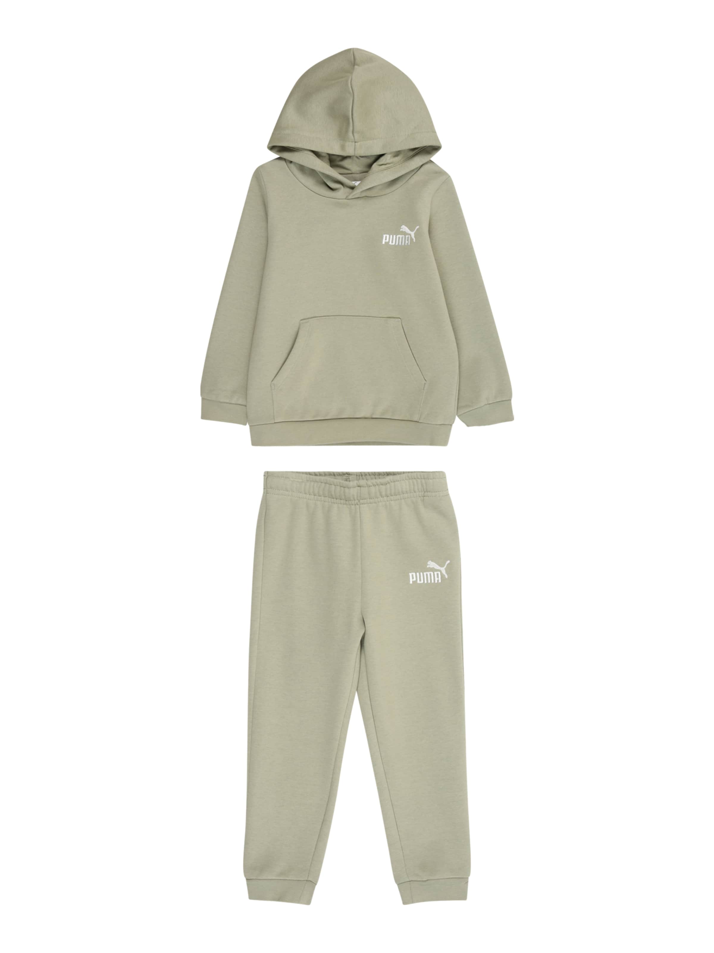 PUMA Sweat suit 'Minicats' in Green: front