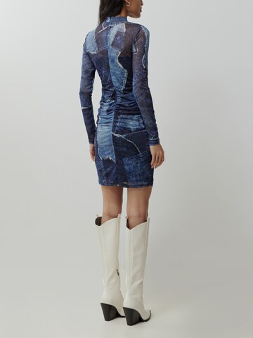EDITED - Vestido 'Hanneke' en azul
