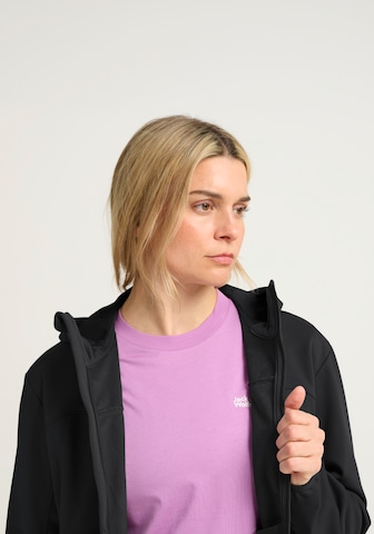 JACK WOLFSKIN - Casaco outdoor 'WINDHAIN 2' em preto