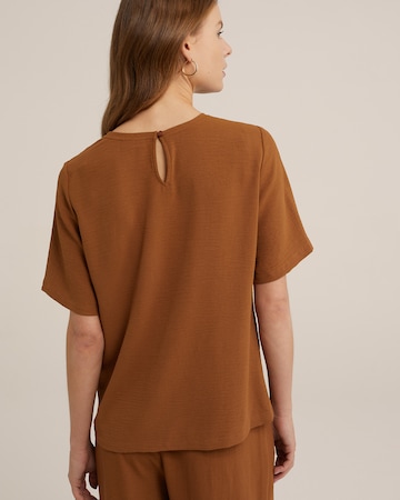 WE Fashion - Blusa en marrón