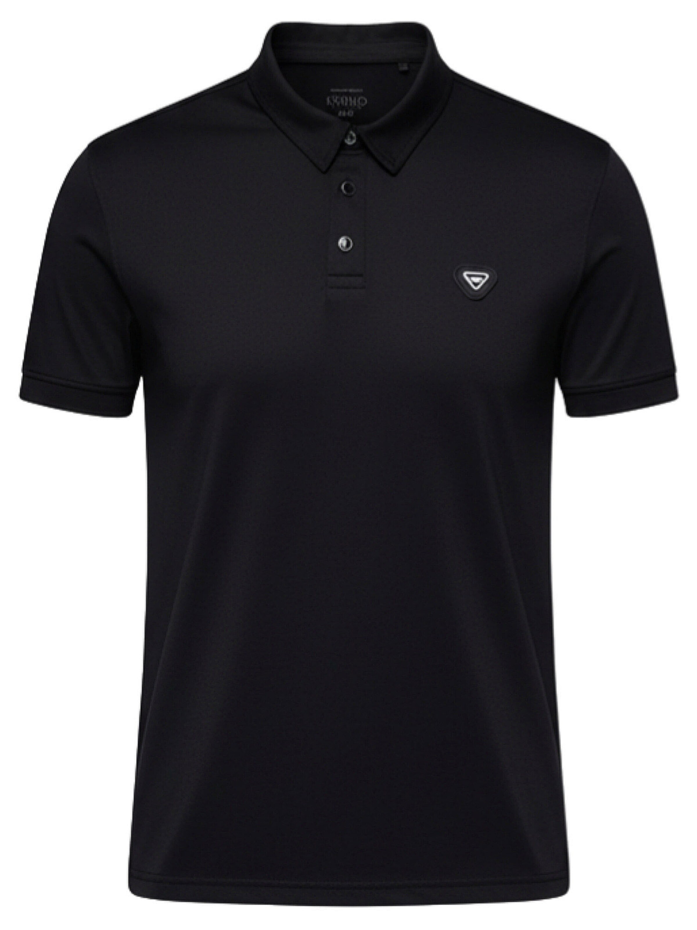 Ombre - Camiseta en negro: frente