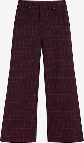 Scalpers Regular Scburgucheck Pant ' ' in Rot: Vorderseite