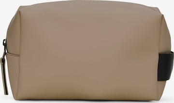 RAINS Kulturtasche in Beige: Vorderseite