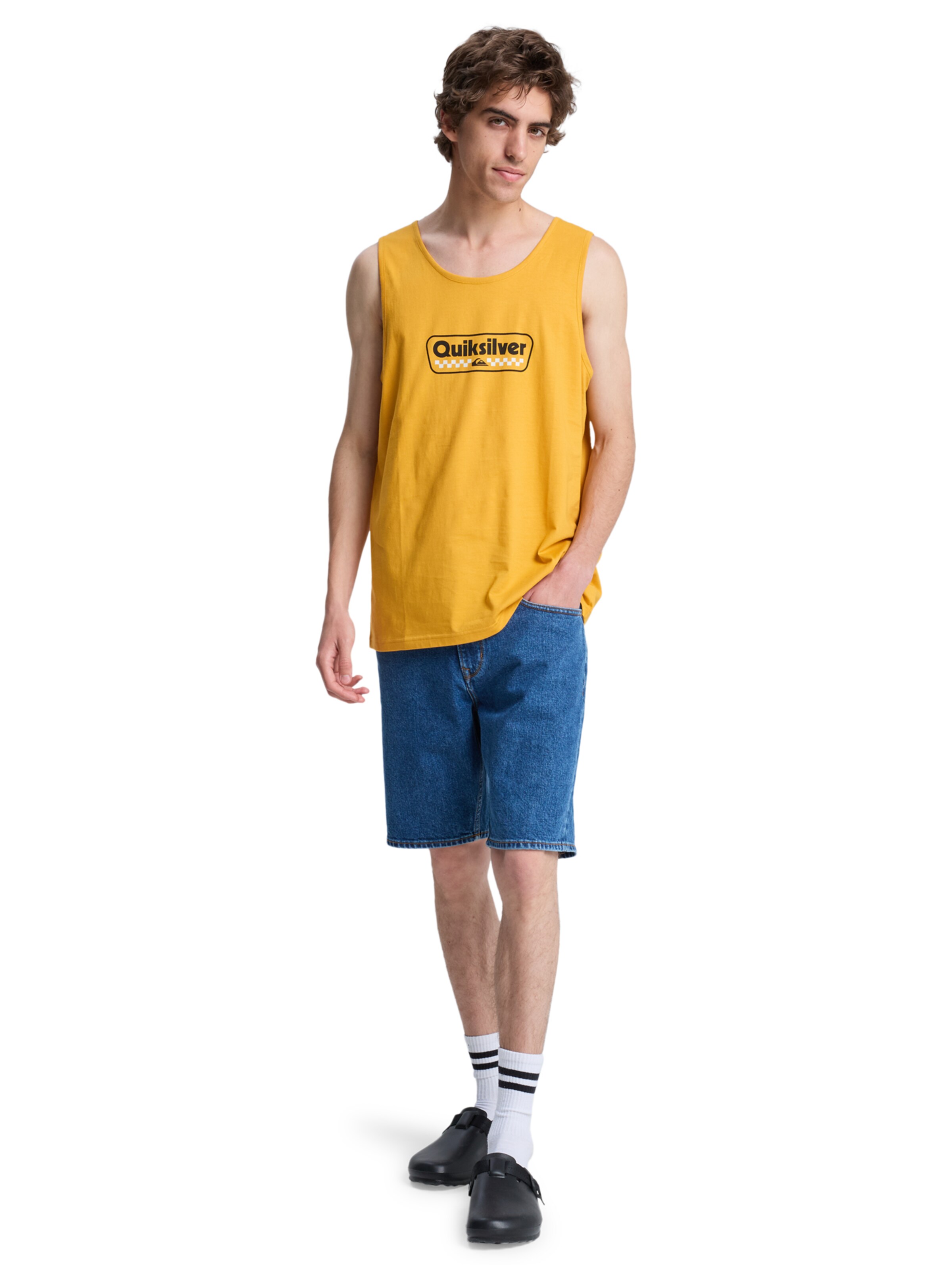 QUIKSILVER Top in Gelb