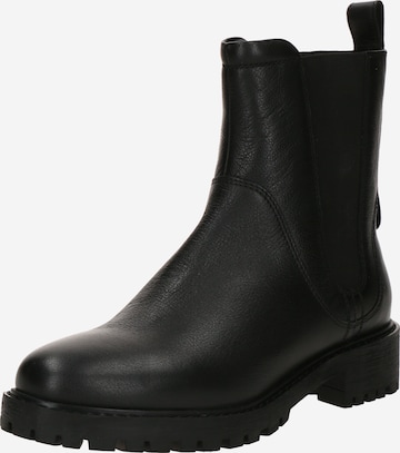 GEOXChelsea čizme 'Hoara' - crna boja: prednji dio
