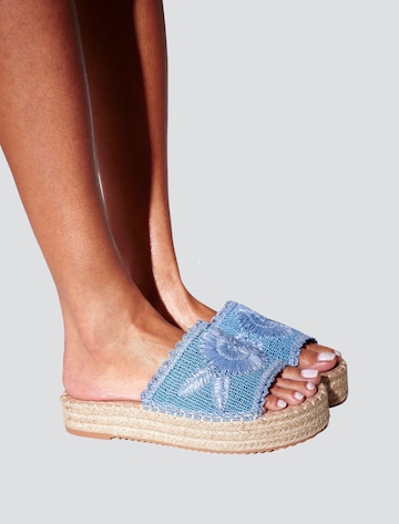 Zoccoletto di South Beach in blu