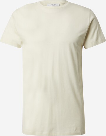 DAN FOX APPAREL Regular Fit T-Shirt 'Piet' in Beige: predná strana