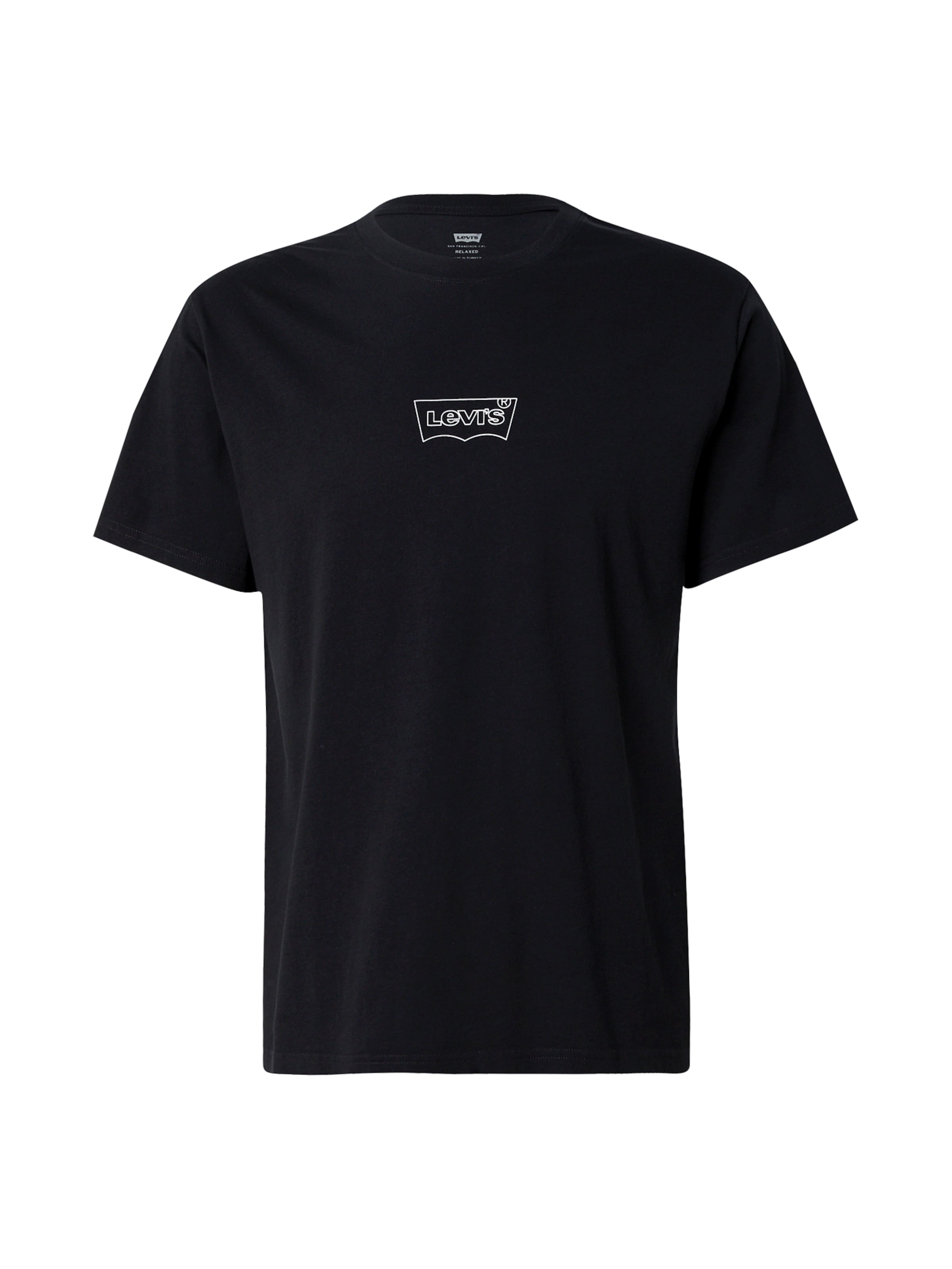 Tricou 'Relaxed Fit Tee' de la LEVI'S ® pe negru: față