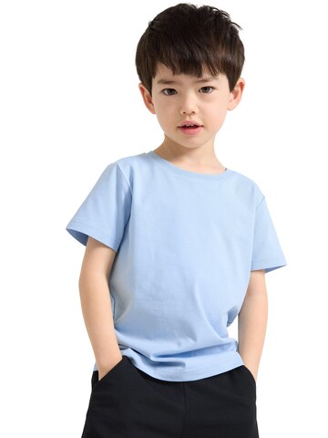 T-Shirt Lindex en bleu : devant