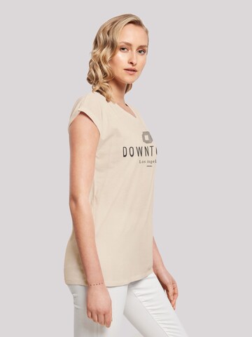 F4NT4STIC Shirt 'Downtown LA' in Beige