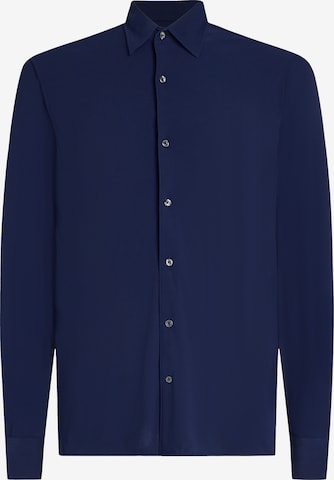 mėlyna TOMMY HILFIGER Standartinis modelis Marškiniai: priekis