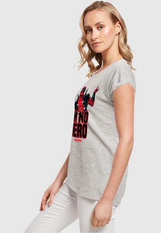 ABSOLUTE CULT T-Shirt 'Deadpool - I Am No Hero' in Grau