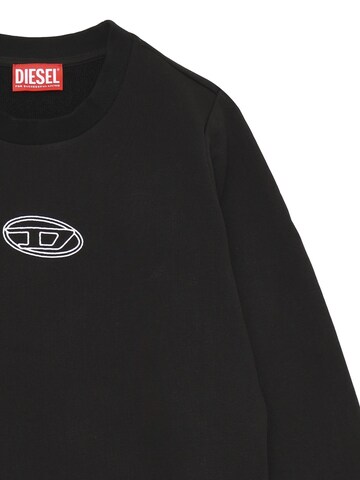 DIESEL Sweatshirt 'SVALSY' in Schwarz