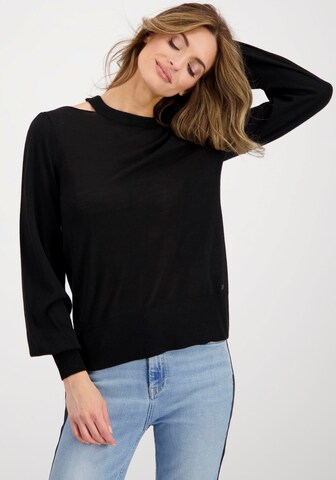 monari Pullover in Schwarz: predná strana