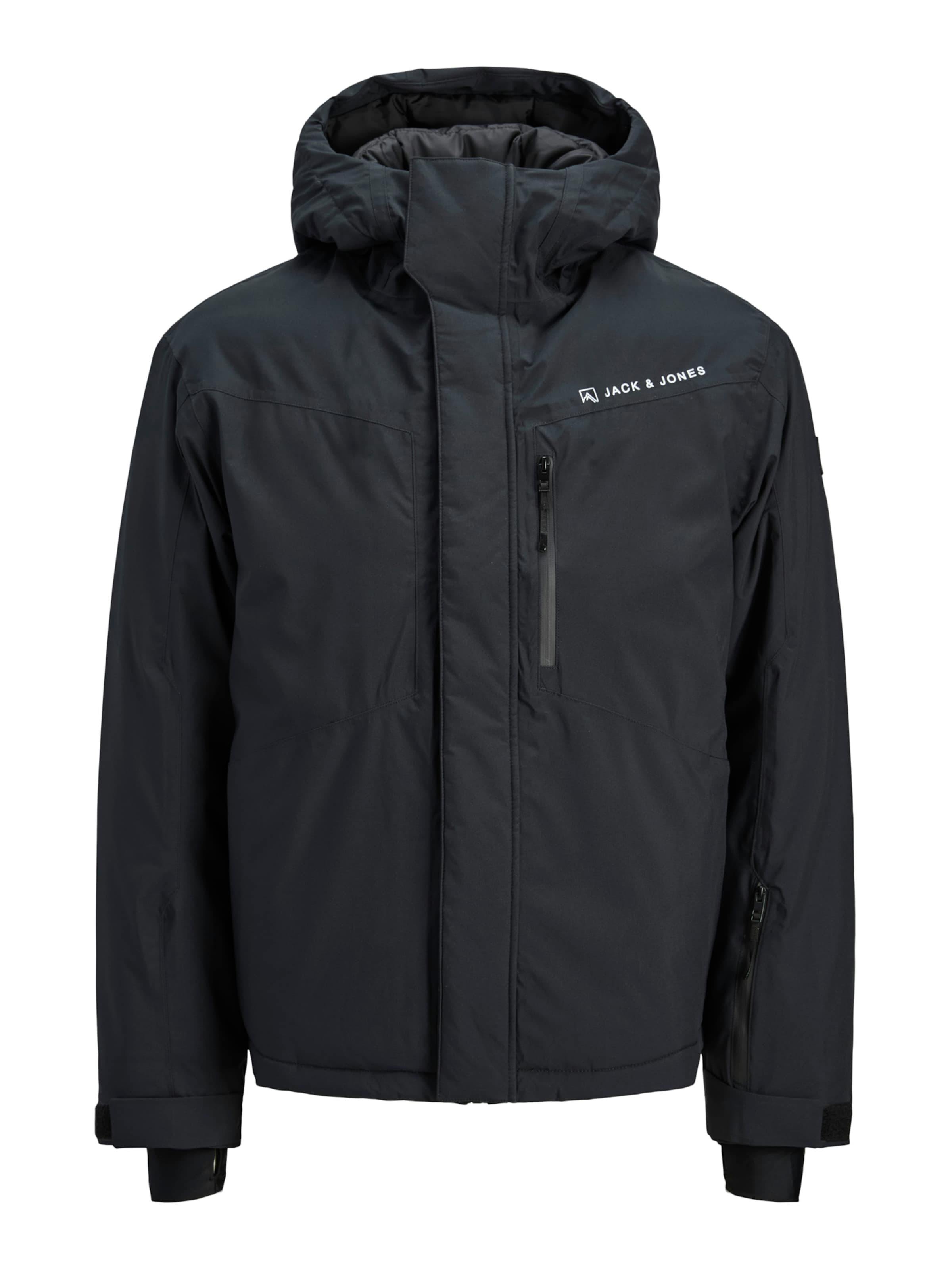 Jack & Jones Junior Zimná bunda 'JJALPES' - Čierna: predná strana