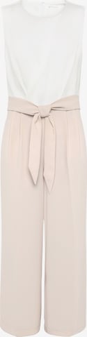 Tuta jumpsuit di Betty & Co in beige: frontale
