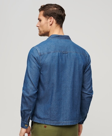Superdry Tussenjas 'The Merchant Store' in Blauw