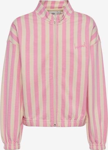 Veste de survêtement 'Mio' Hummel en rose : devant