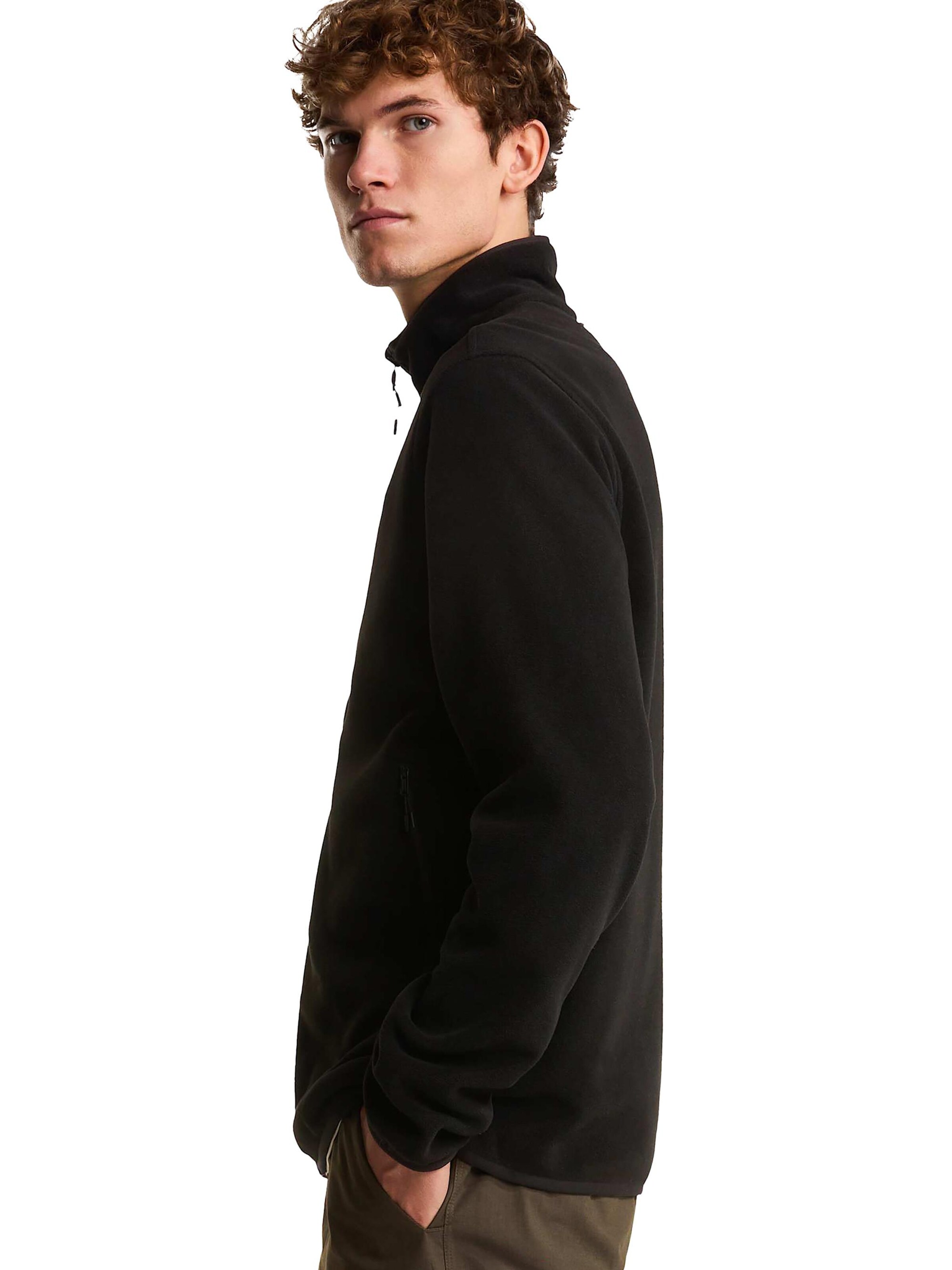 THE NORTH FACE Fleecejacke 'Glacier' in Schwarz