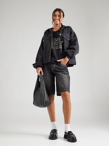 ZABAIONE Collegepaita 'Al44eya' värissä musta