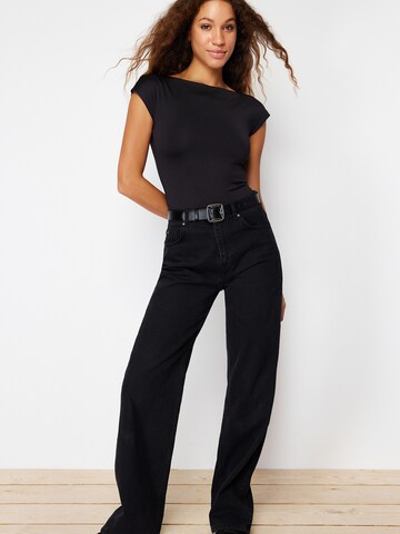 Trendyol - Body camiseta en negro