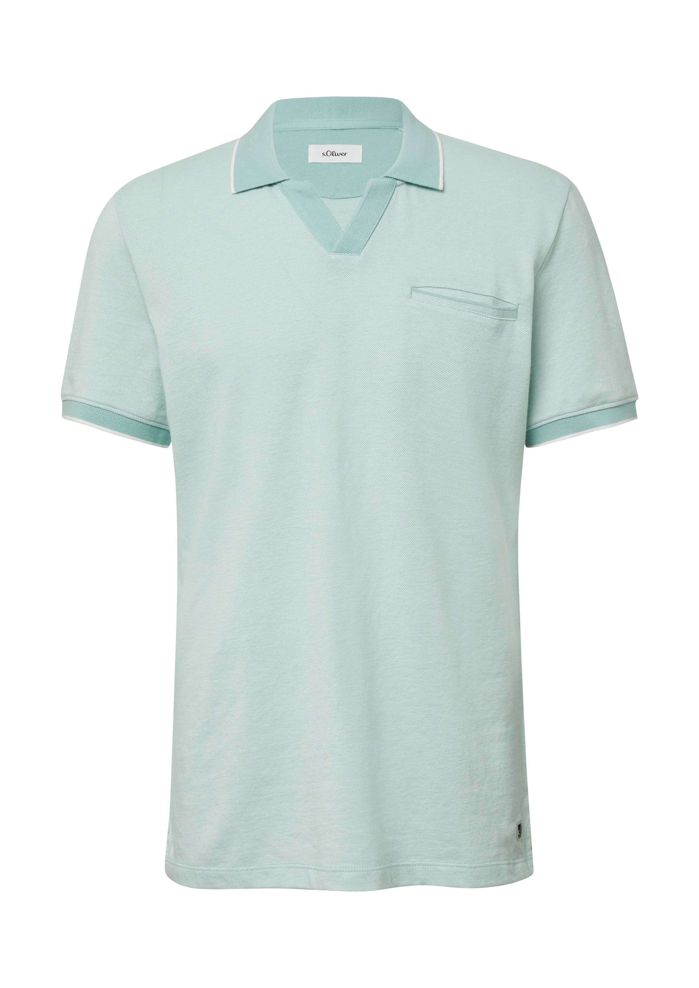 T-Shirt s.Oliver en vert : devant