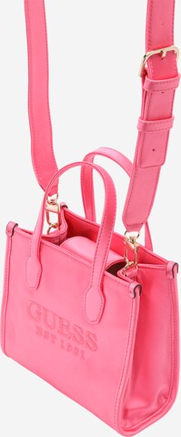 GUESS Handtas 'Silvana' in Roze