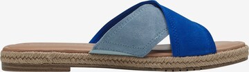 TAMARIS Mules in Blue