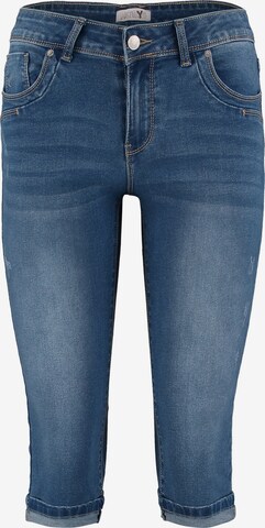 Hailys Slimfit Jeans 'Jemmi' in Blauw: voorkant