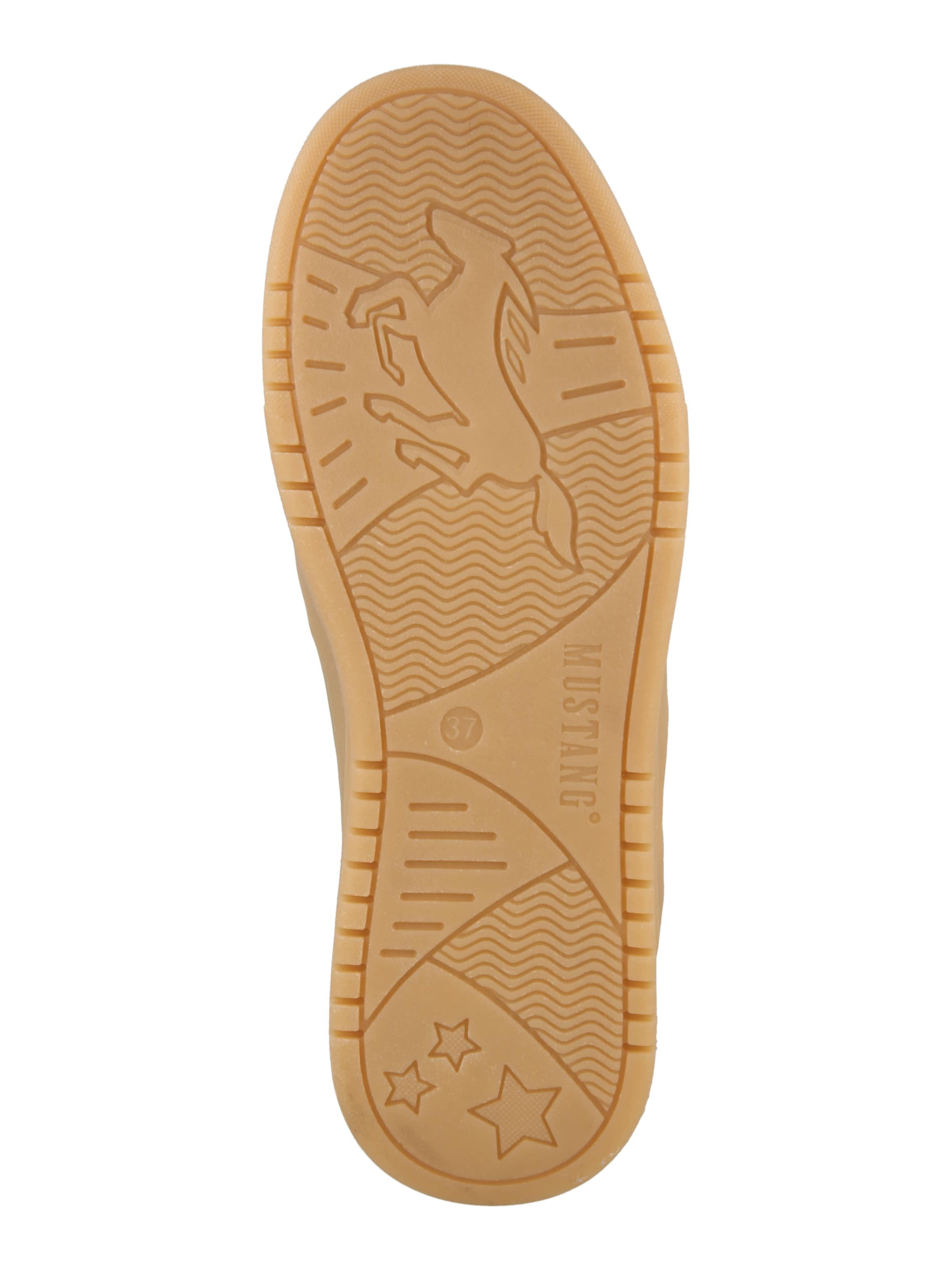 MUSTANGNiske tenisice - crna boja