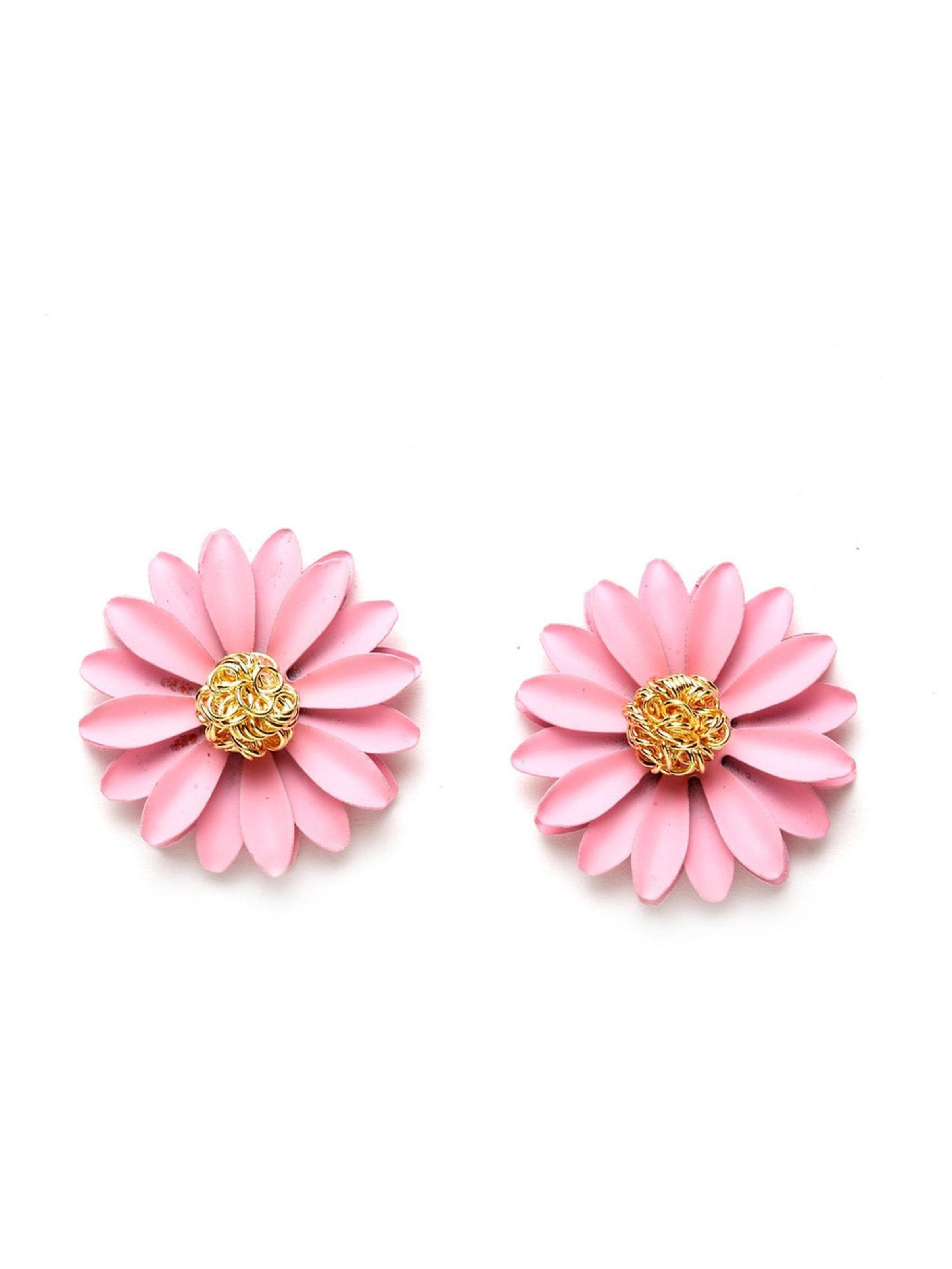 Boucles d'oreilles 'Vesnata' AVANT-GARDE PARIS en rose