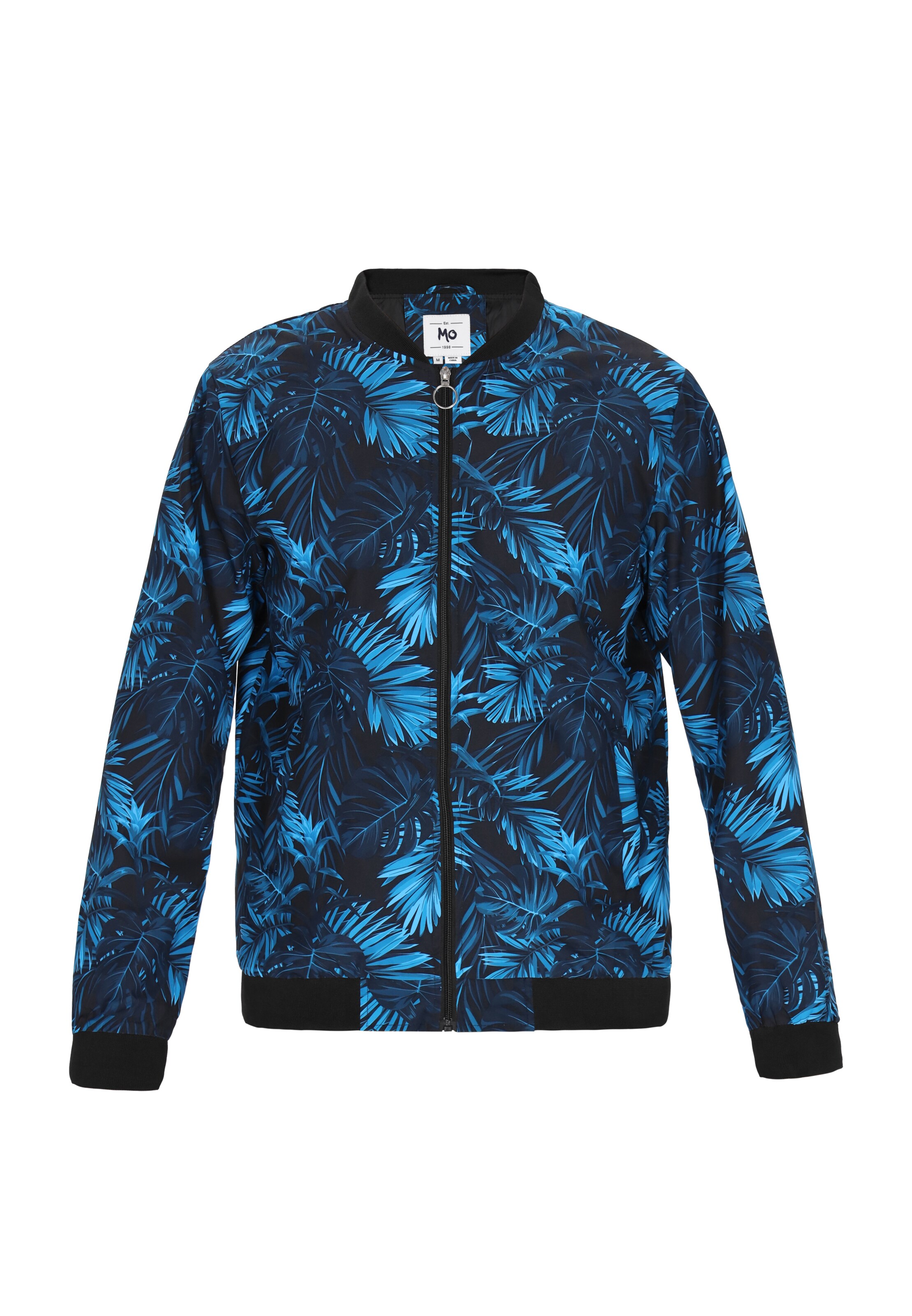 MO Tussenjas in Blauw: voorkant