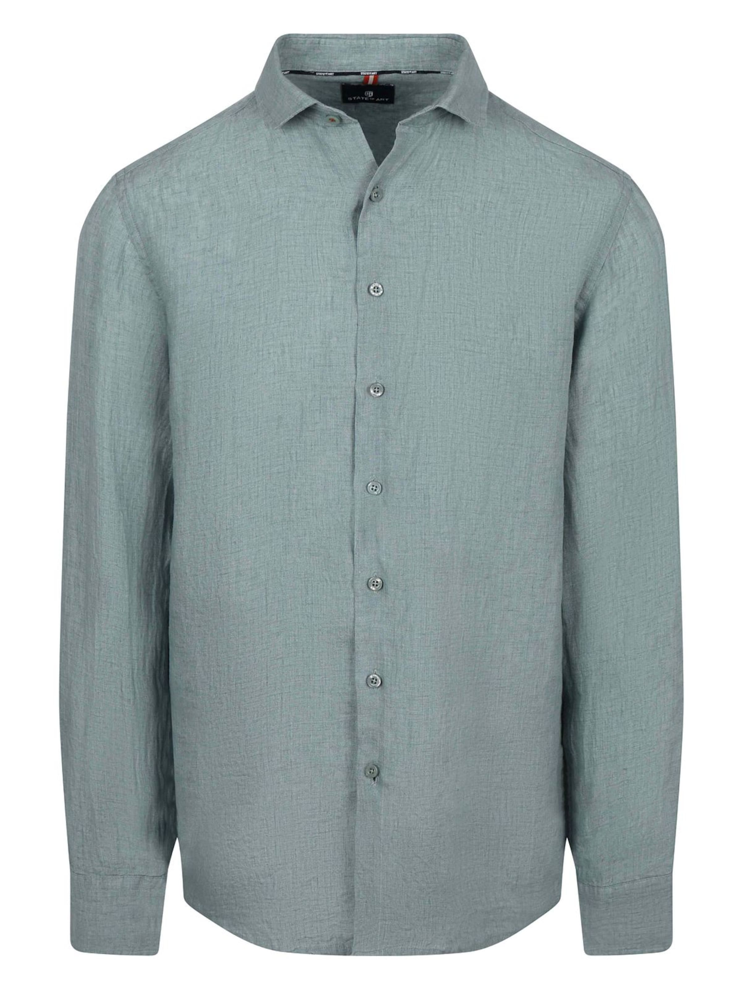 Chemise State of Art en vert : devant