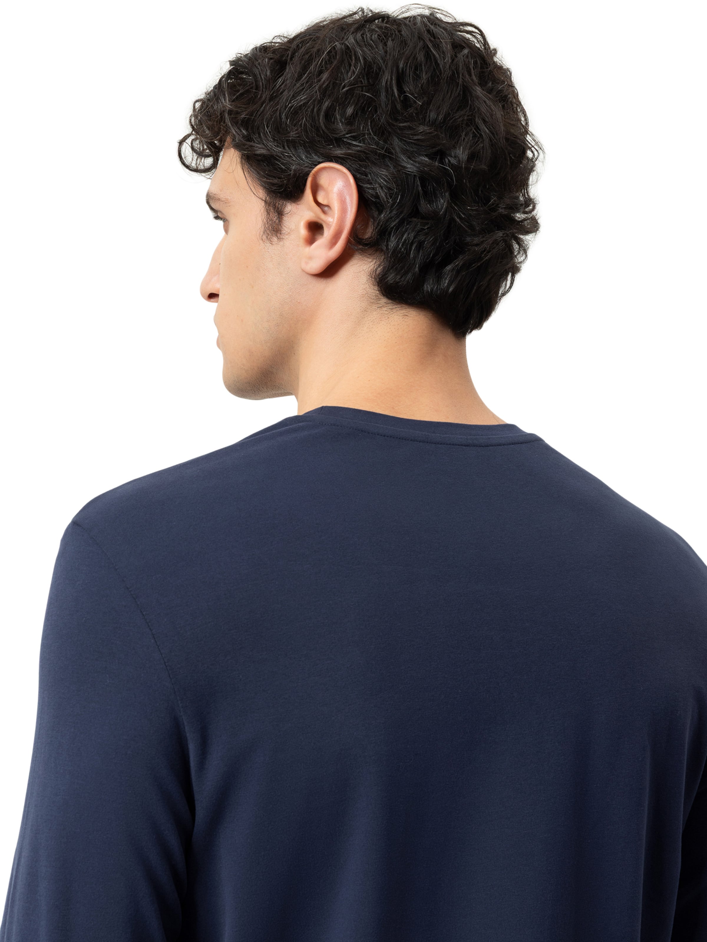T-Shirt 'Relax Tuned' Mey en bleu