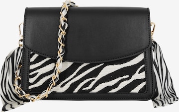 faina Crossbody Bag in Black: front